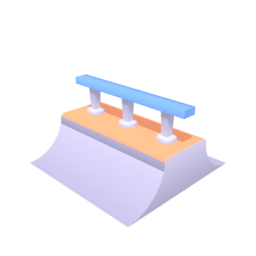 Obstacle Middle Rail